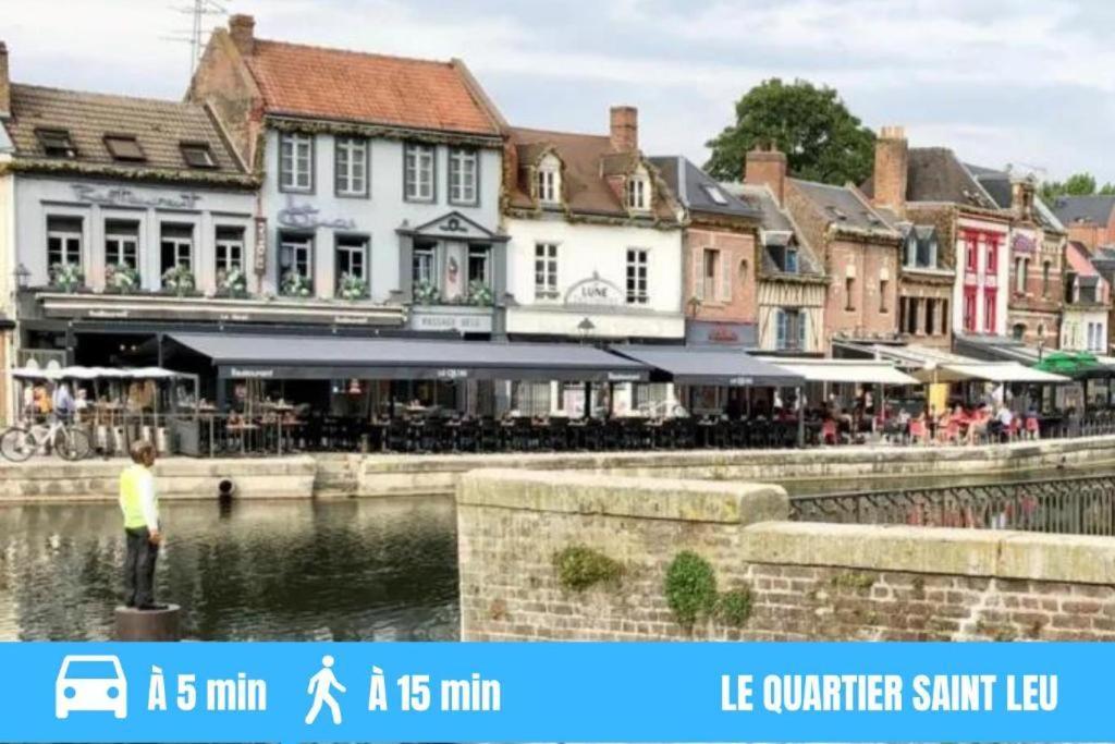 Grand T2 Gare Amiens Tout Confort 2Pers Wifi Kültér fotó